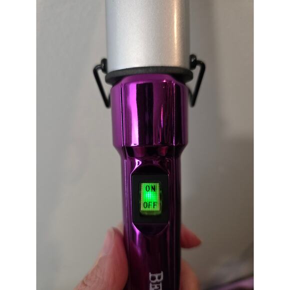 Bed Head Curlipops Clamp-free Curling wand iron 1-1/2 oval Barrel - Picture 3 of 6